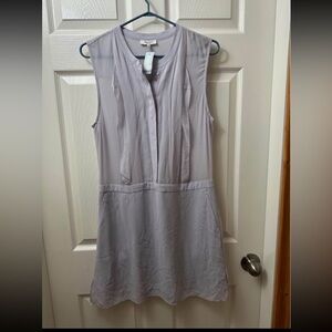 Aritzia Wilfred 100% Silk dress Medium Lavender